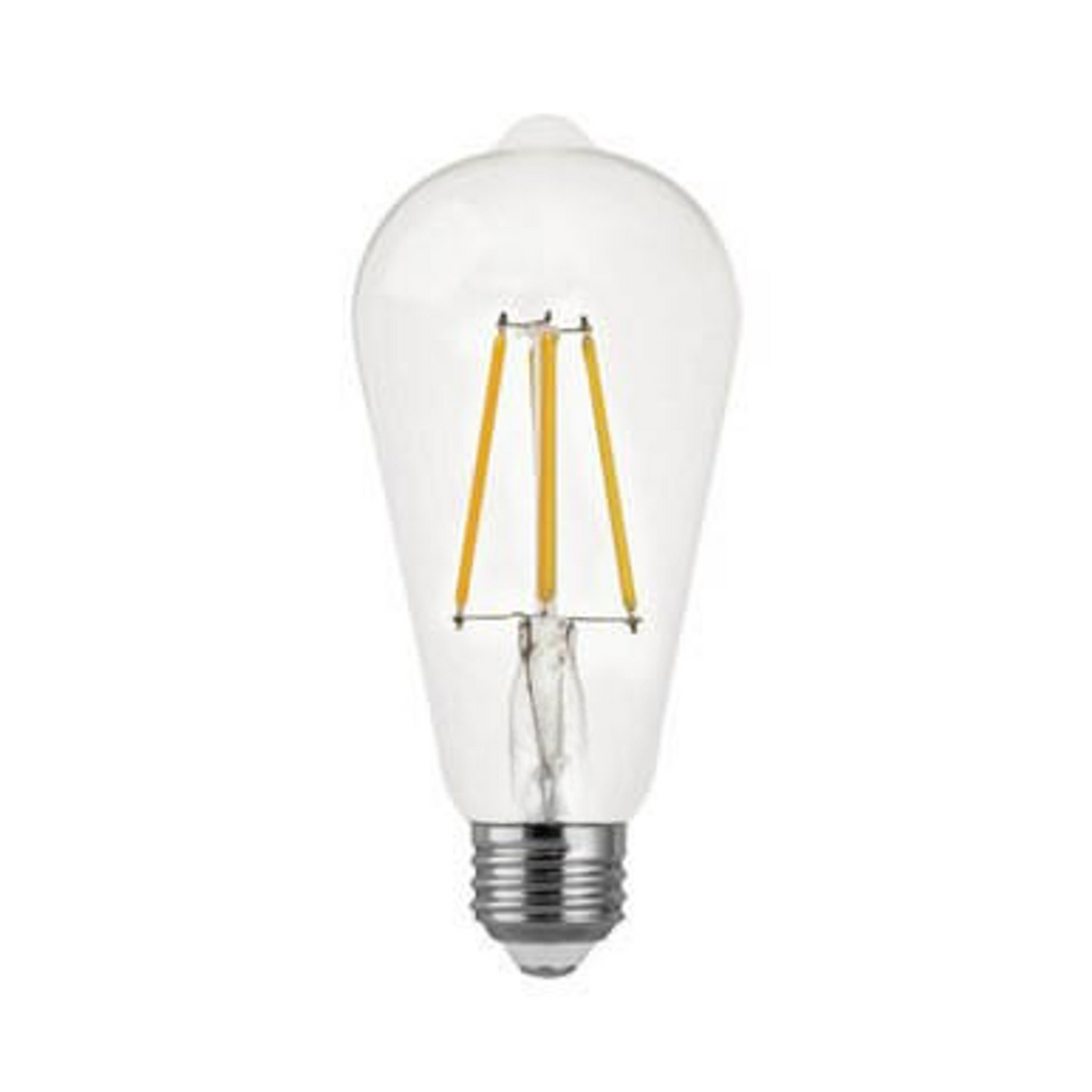 75-Watt EQ ST19 E26 Dimmable 800lm LED Filament Light Bulb