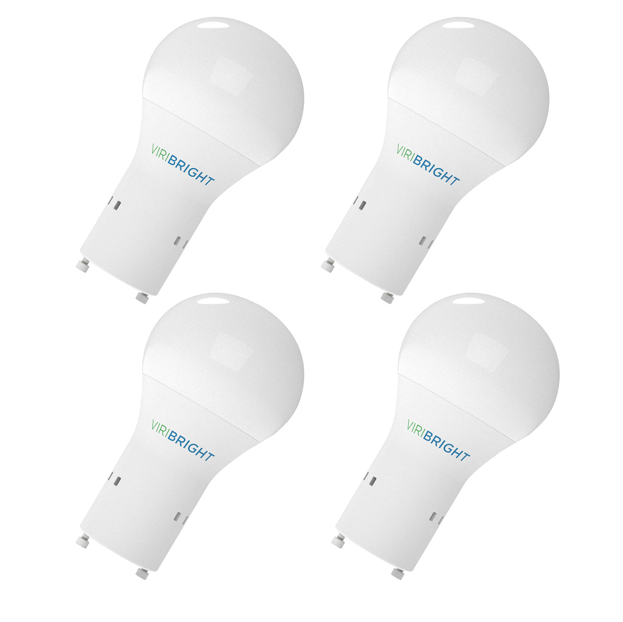 Viribright® A19 LED Bulb, GU24, 12W, 1100 Lumens, CEC, JA8, Dimmable, Soft White 2700K
