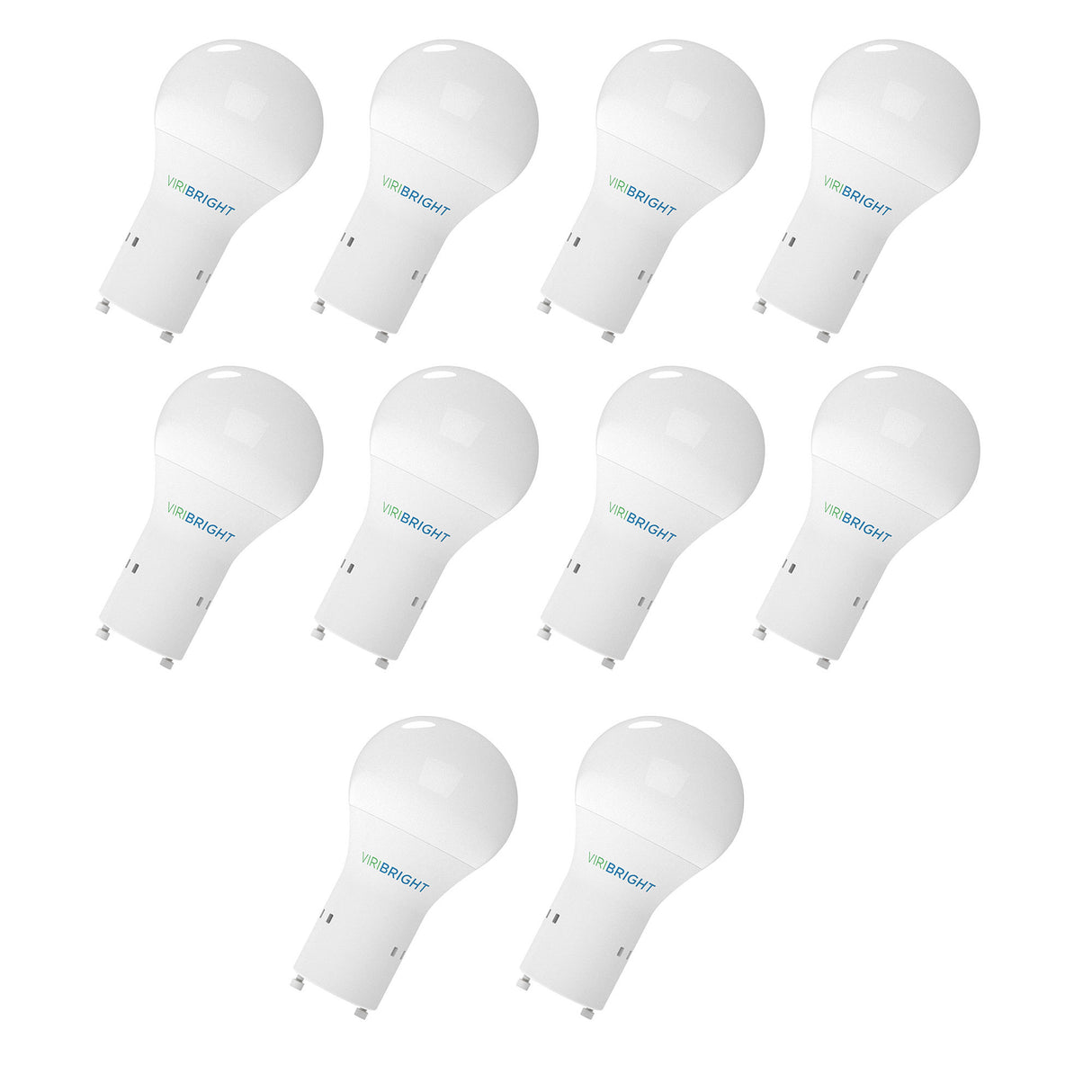 Viribright® A19 LED Bulb, GU24, 9W, 800 Lumens, Non-Dimmable