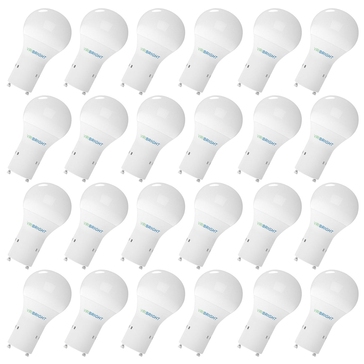 Viribright® A19 LED Bulb, GU24, Twist & Lock, 9W, 60W Equivalent, 800 Lumens, Non-Dimmable
