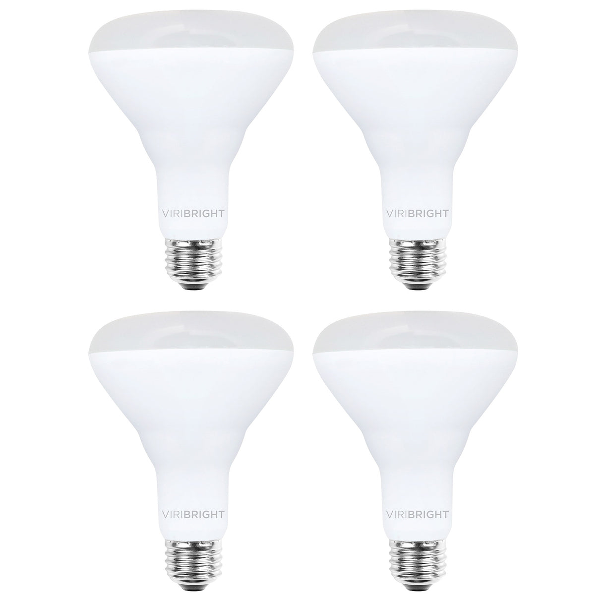 Viribright® BR30 LED Bulb, E26, Screw Base, 65W Equivalent, 700 Lumens, Dimmable, CEC, 90+ CRI