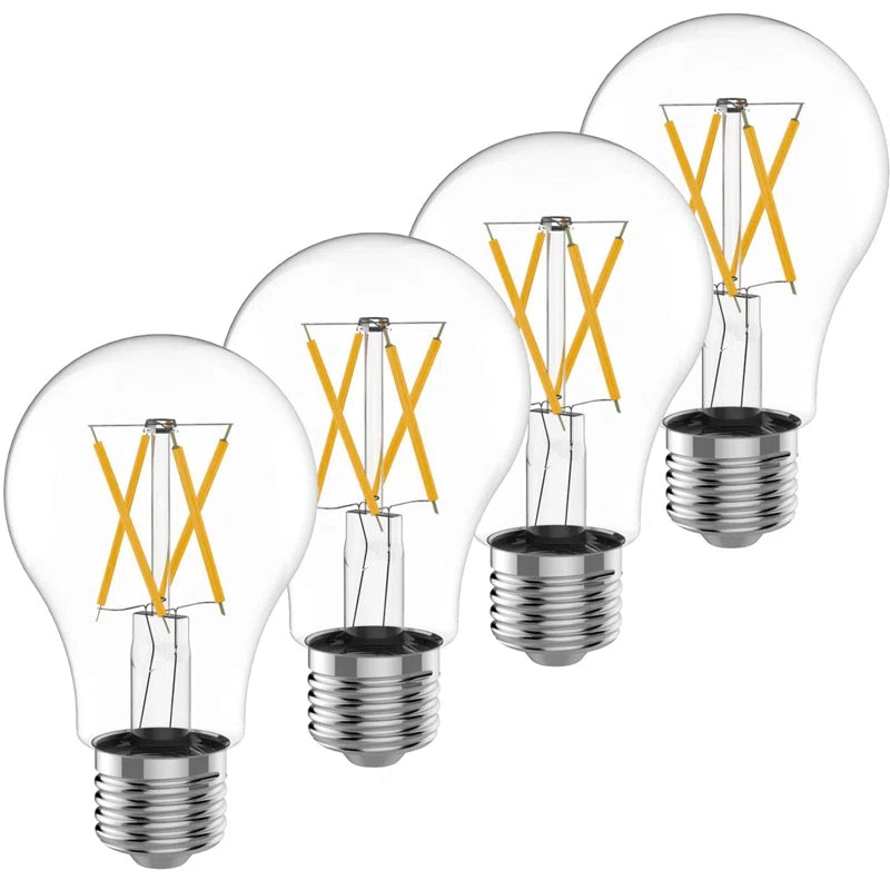 Viribright® 60-Watt EQ A19 E26 800lm Filament LED Bulb UL+ES, 2700K (1-Pack)