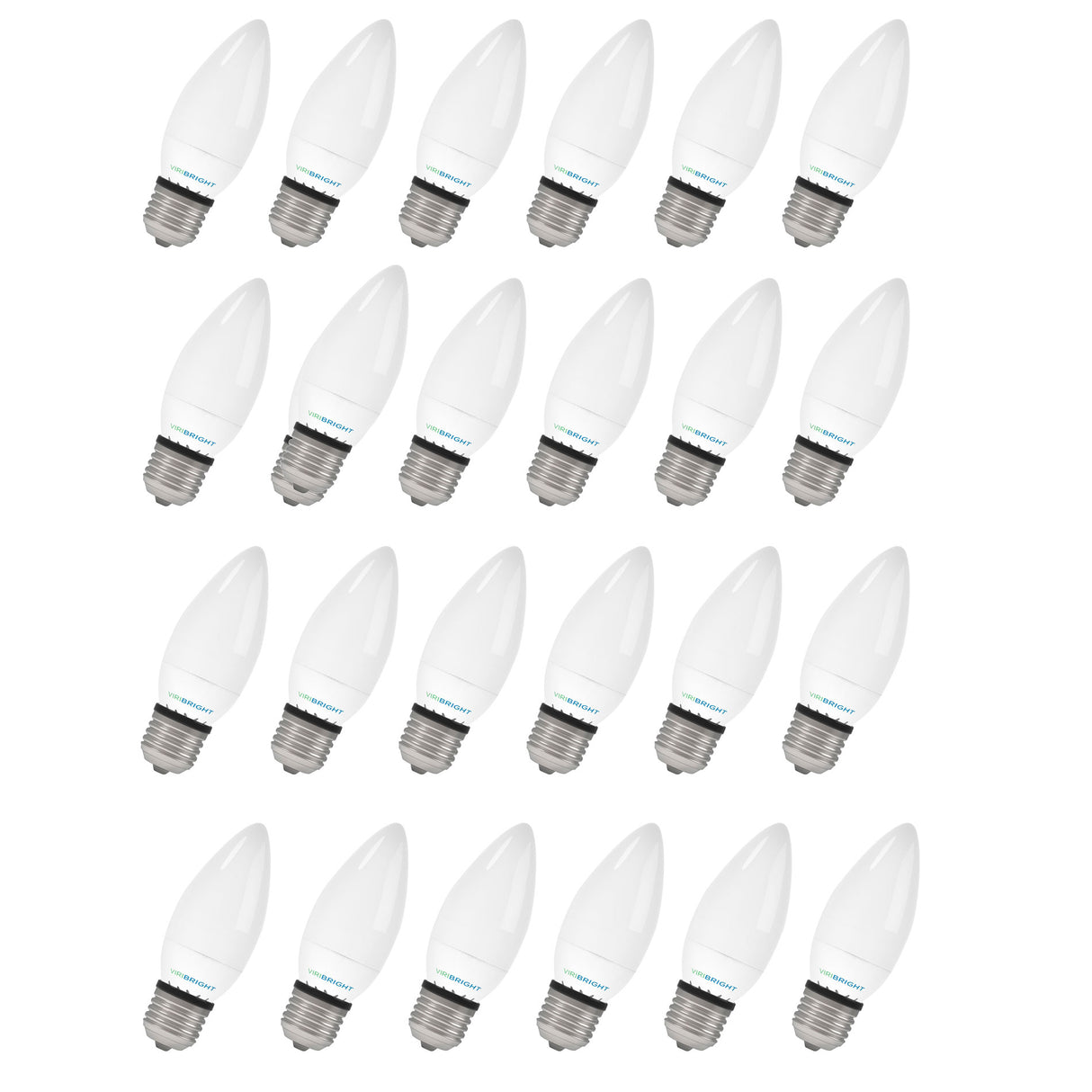 Chandelier 25-Watt Equivalent B11 E26 Frosted LED Light Bulb