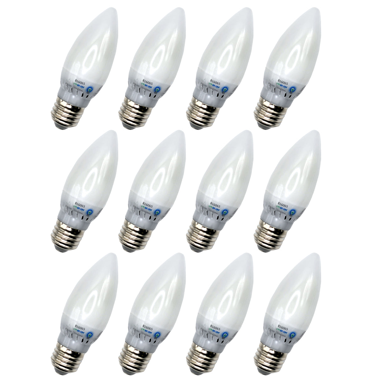 40-Watt Equivalent B11 E26 Frosted LED Light Bulb
