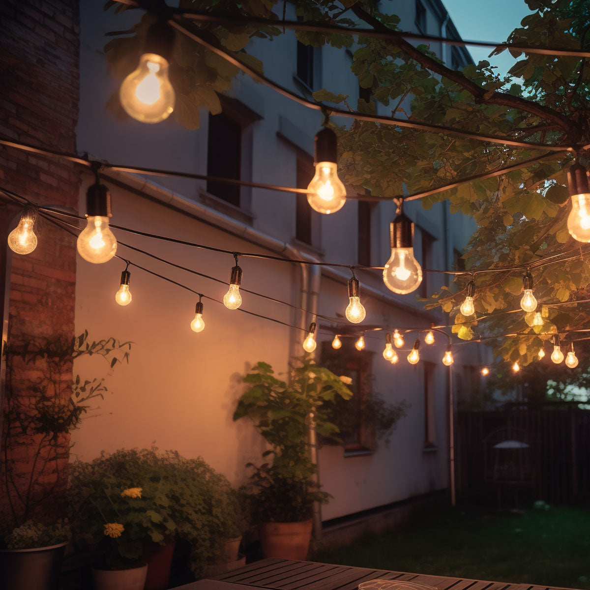 How to Plan and Install Outdoor String Lights – VIRIBRIGHT®