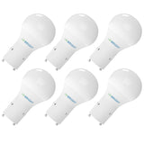 100-Watt EQ A19 GU24 1100lm LED Bulb, JA8, CEC, T24 (6 Pack)
