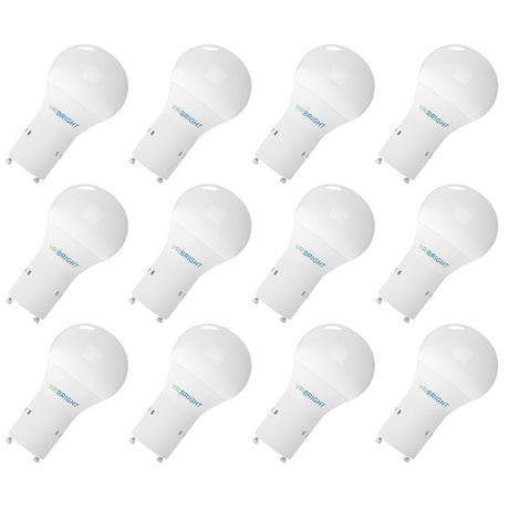 Viribright® A19 LED Bulb, GU24, 9W, 800 Lumens, Non-Dimmable
