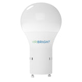 Viribright® A19 GU24 Twist & Lock LED Bulb, 60W Equivalent, 800 Lumens, Non-Dimmable