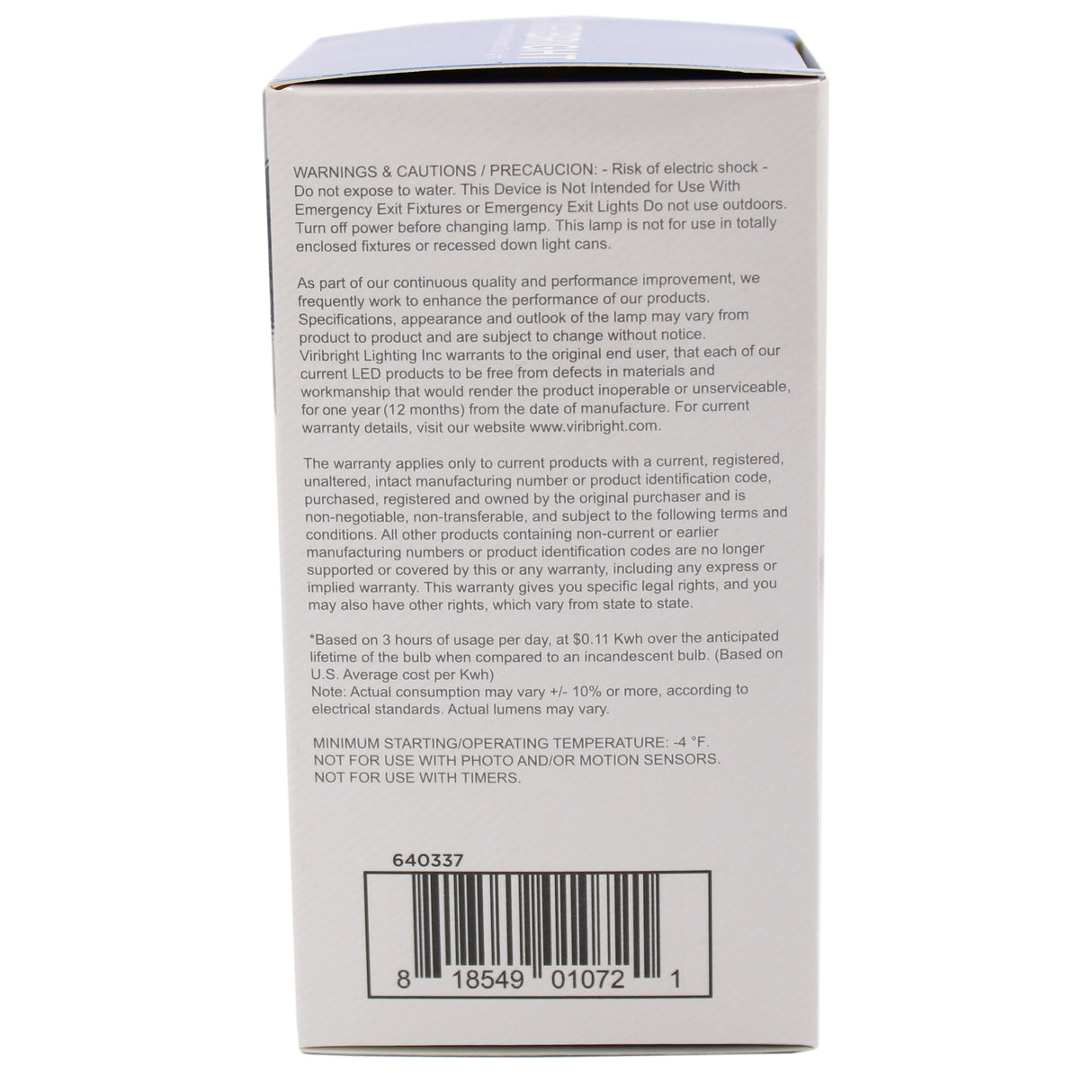 A19 LED Bulb, GU24, 9.5W, 800 Lumens - 6000K (6 Pack)