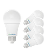Viribright® A19 LED Light Bulbs, E26, CEC, Screw Base, 100W, 1600 Lumens, Dimmable, 6500K