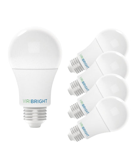 Viribright® A19 LED Bulb, 12W, Dimmable, CEC, Title 20, 1100 Lumens, Cool White 4000K