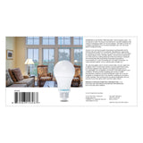 Viribright® A19 LED Bulb, ECO, 8.5W, Non-Dimmable, Cool White 4000K