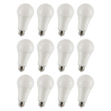 A19 LED Light Bulbs, 100W, 1600 Lumens, Dimmable  (4 Pack)