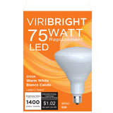75-Watt EQ BR40 Dimmable 1400lm LED Light Bulb (1 Pack)