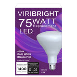 75-Watt EQ BR40 Dimmable 1400lm LED Light Bulb (1 Pack)