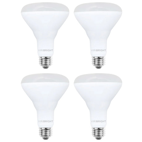 Viribright® BR30 LED Bulb, E26 Screw Base, 700 Lumens, Dimmable, CEC, Title 20, 90+ CRI