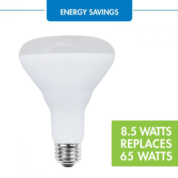 Viribright® BR30 LED Bulb, E26 Screw Base, 700 Lumens, Dimmable, CEC, Title 20, 90+ CRI