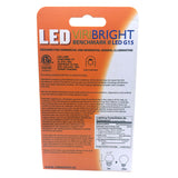 G15 LED Bulb, Globe 180 Lumens, 90+ CRI 2700K (12 Pack)