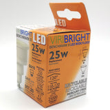 MR16 GU10 LED Bulb – 25W Equivalent, 2700K, Indoor Wide Flood