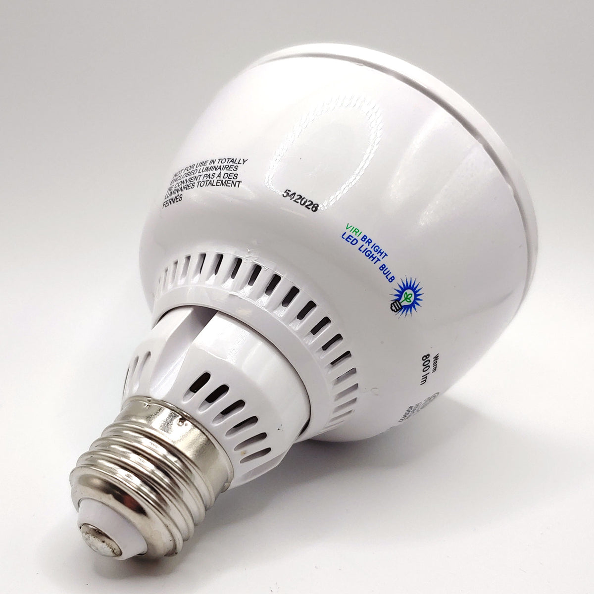 Viribright® 9.5W PAR30 LED Flood Light Bulb, 50W Equivalent, E26 Base, 90 CRI, Dimmable