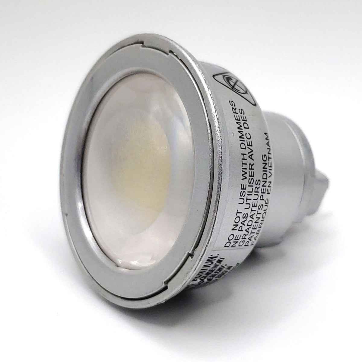 Viribright® 25-Watt Equivalent MR16 GU5.3 LED Bulb, 310 Lumens, 90+ CRI, Medium Flood, Non-Dimmable