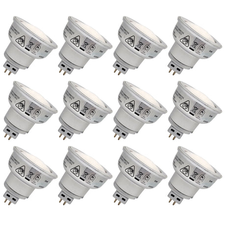 Viribright® 25-Watt Equivalent MR16 GU5.3 LED Bulb, 310 Lumens, 90+ CRI, Medium Flood, Non-Dimmable