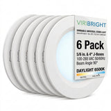 Viribright® 75W Equivalent 5/6 in. DImmable, High Efficiency, T24, 90+CRI, No Adapter (6 Pack)
