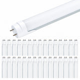 Viribright® T8 LED Tube, G13, 4Ft, Frosted, Ballast Bypass, Type B