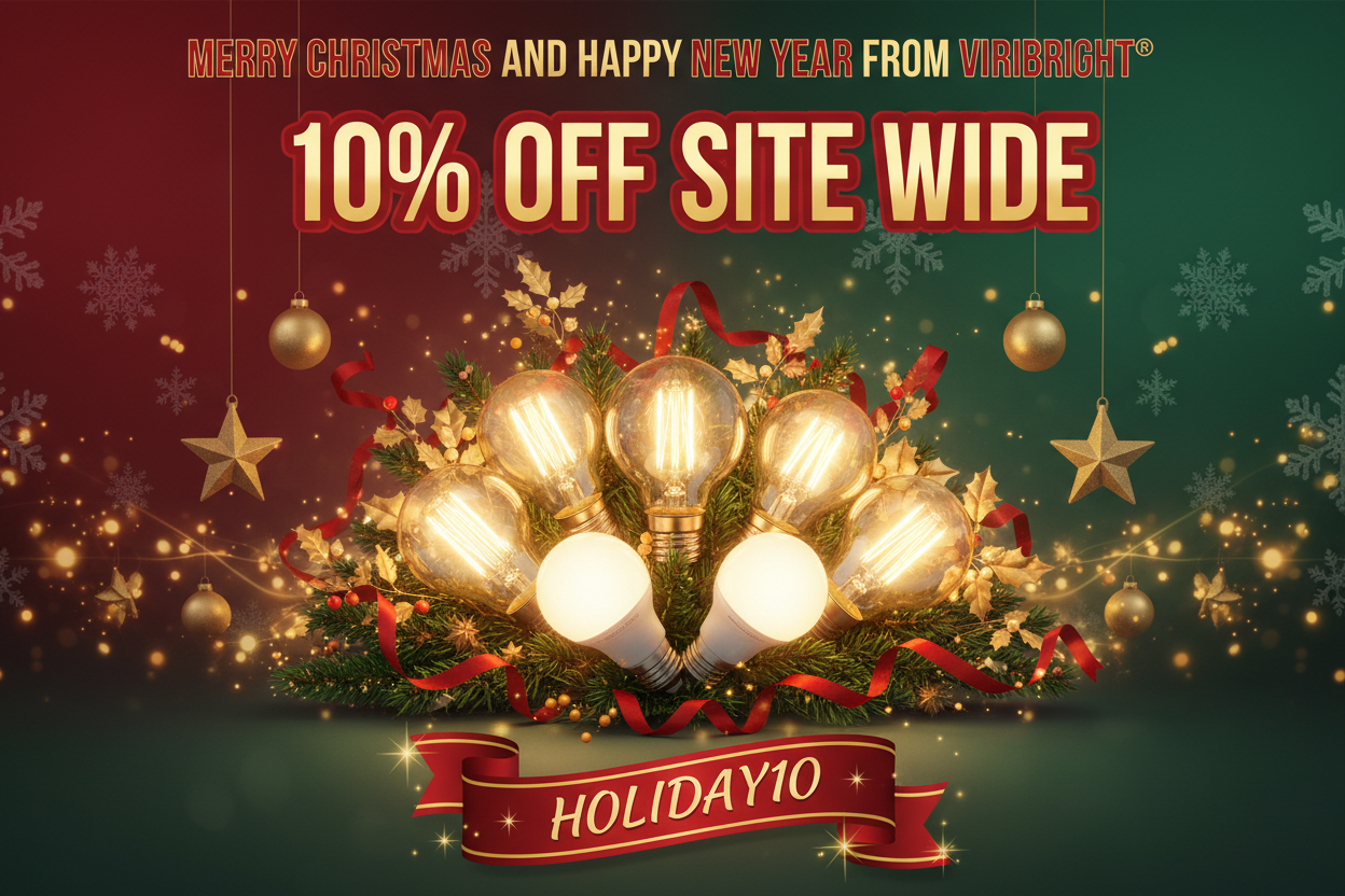 MERRY CHRISTMAS AND HAPPY NEW YEAR FROM VIRIBRIGHT®