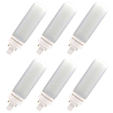 Viribright - 13-18 Watt Equivalent PL Lamp G24D-2P (2-Pin) Benchmark II Vertical LED Light Bulb - 750162-6