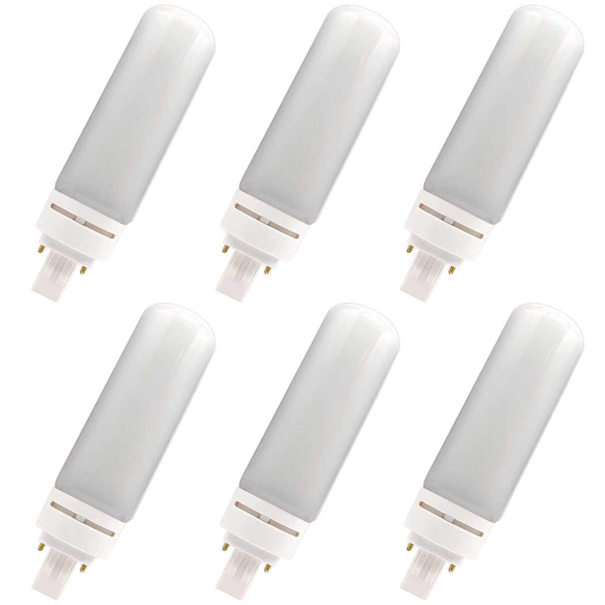 Viribright - 13-18 Watt Equivalent PL Lamp GX23-2 (2-Pin) CFL LED Light Bulb - 750156-6