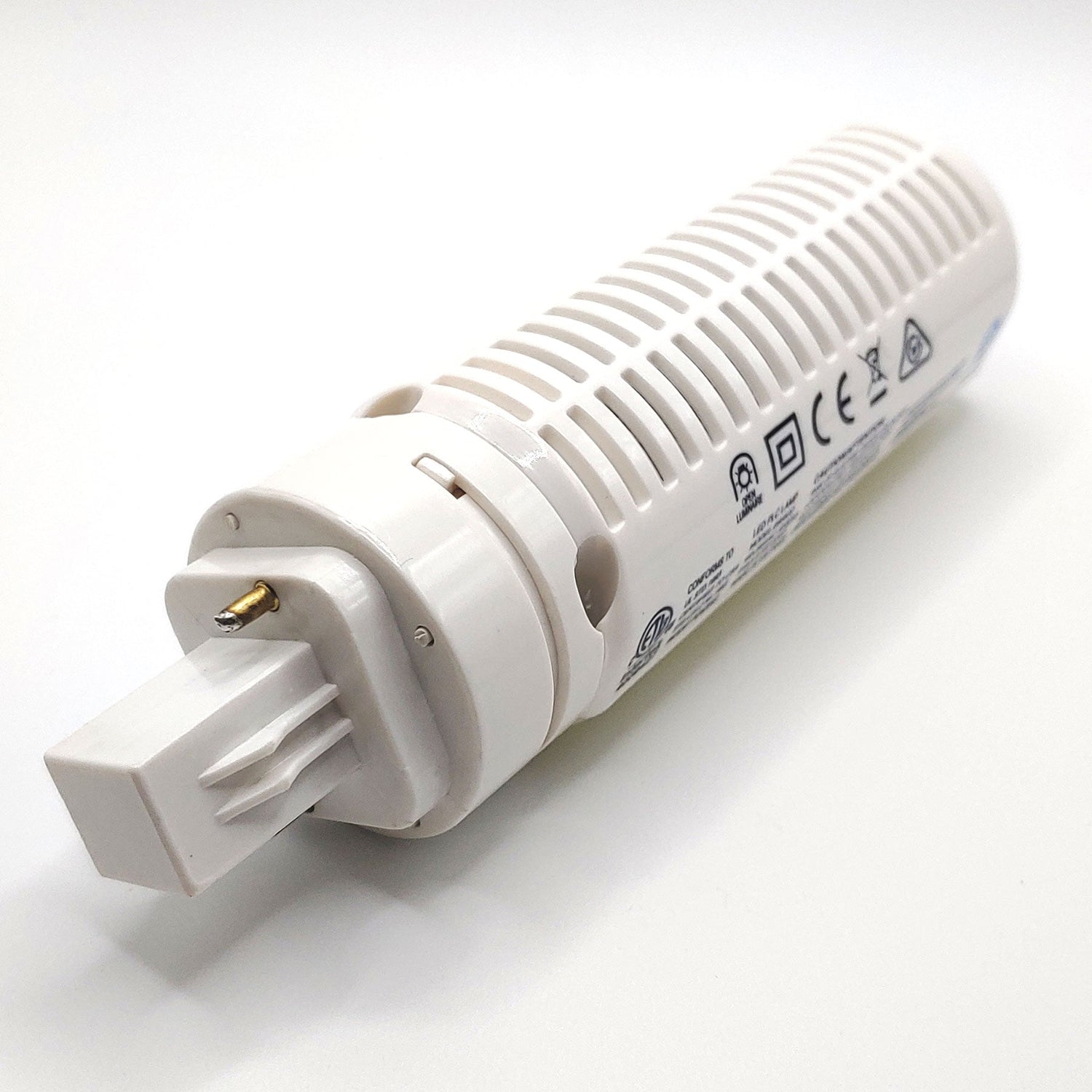 Viribright - 13/18-Watt Equivalent PL Lamp PLC G24D-2P (2-Pin) Benchmark II LED Light Bulb - 74403