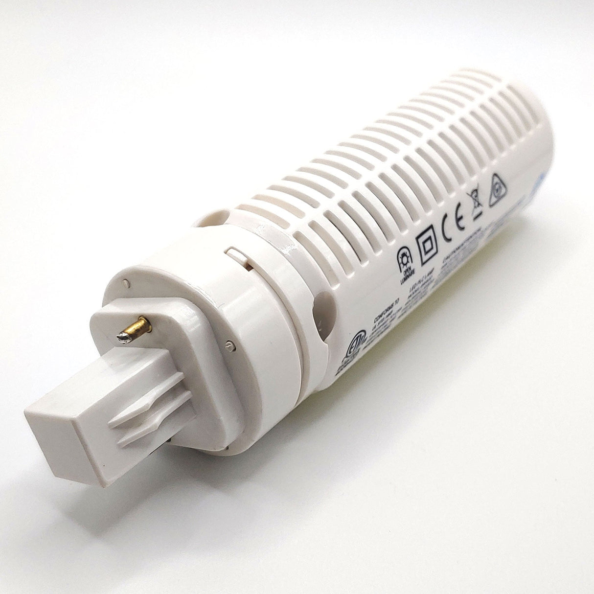 Viribright - 13/18-Watt Equivalent PL Lamp PLC G24D-2P (2-Pin) Benchmark II LED Light Bulb - 74403