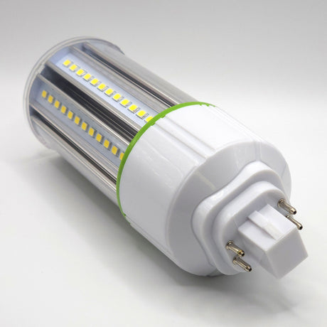 Viribright - 15-Watt Vertical PL Corn Bulb G24Q/GX24Q (4 PIN) Suitable Enclosed Fixtures - 97218