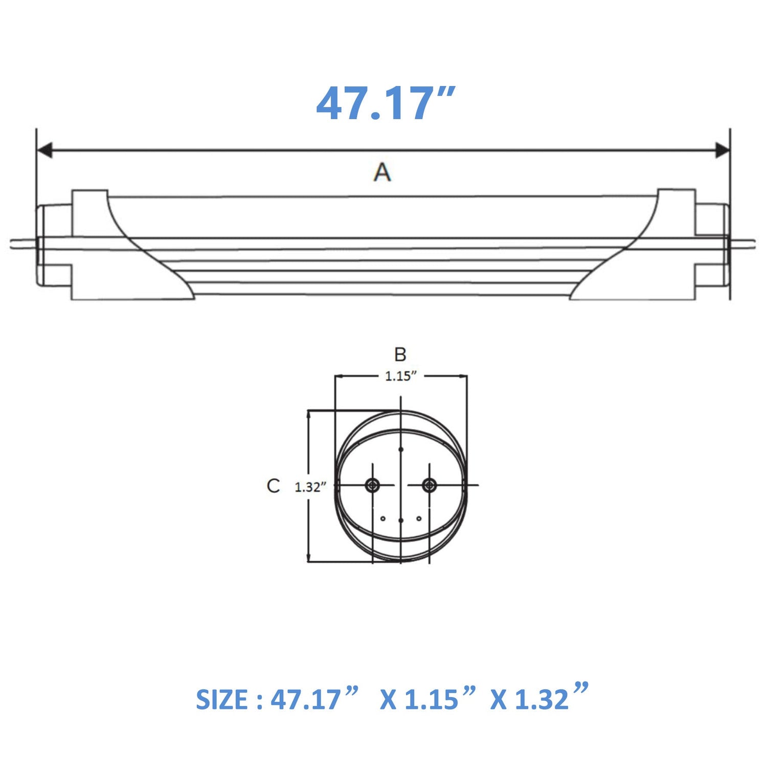 Viribright - 18-Watt Ballast Bypass T8 4-Foot 2350 Lumens Frosted Lens LED Light Bulb Tube - 518917-10