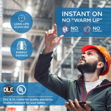 Viribright - 18-Watt Hybrid 4-Foot T8 2360 Lumens Frosted LED Tube Light Bulb (25-Pack) - 518923-25