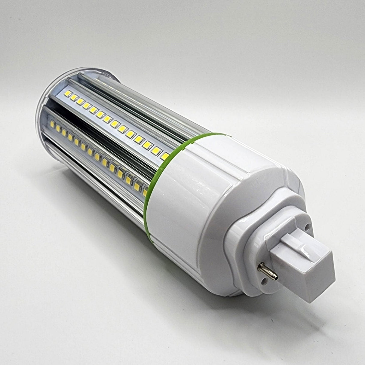 Viribright - 20-Watt Vertical PL Corn Bulb G24D/GX24D (2 PIN) Suitable Enclosed fixtures - 97946