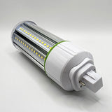 Viribright - 20-Watt Vertical PL Corn Bulb G24D/GX24D (2 PIN) Suitable Enclosed fixtures - 97946