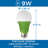 A19 E26 LED Indoor Garden Grow Light Bulb