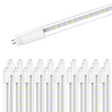 The Viribright Virigrow grow bulb tube emitting a bright and powerful light, suitable for a range of plants and growth stages.