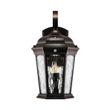 Flame Lantern Outdoor LED Wall Light with Sensor & Water Glass