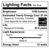  View details for 75-Watt Equivalent A19 E26 General Purpose LED Light Bulb, Energy Star / JA8 75-Watt Equivalent A19 E26 General Purpose LED Light Bulb, Energy Star / JA8