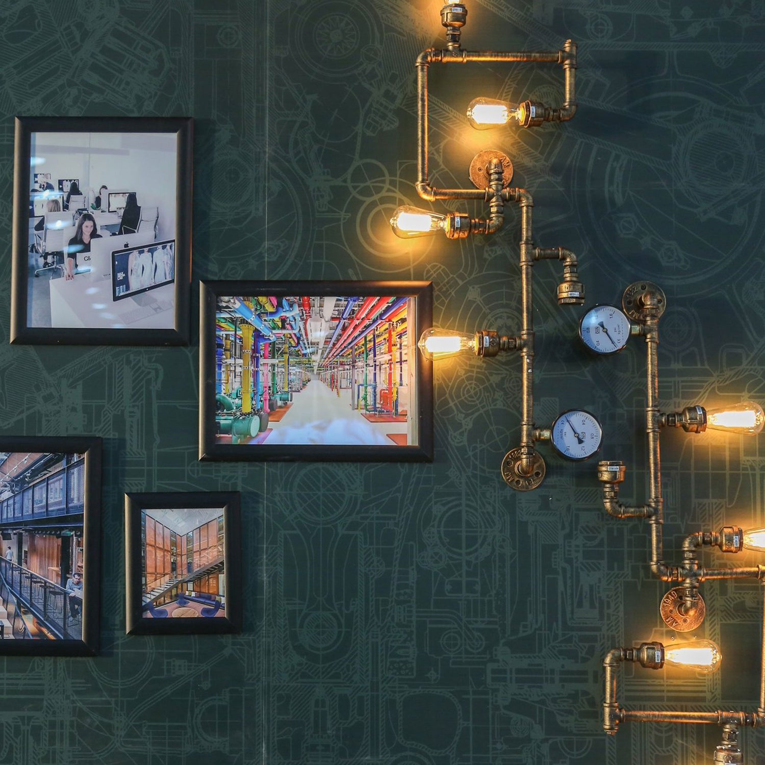 40-Watt Equivalent ST19 Shape E26 Base LED Edison Light Bulb 400 Lumens Amber