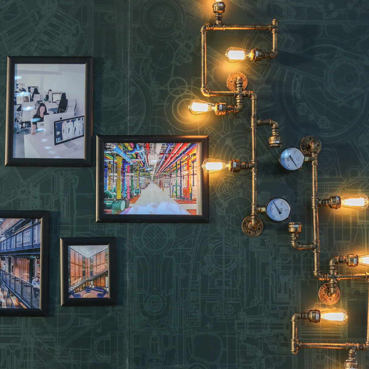 40-Watt Equivalent ST19 Shape E26 Base LED Edison Light Bulb 400 Lumens Amber