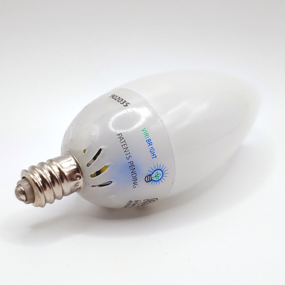 Chandelier 25-Watt Equivalent B10 E12 Frosted LED Light Bulb