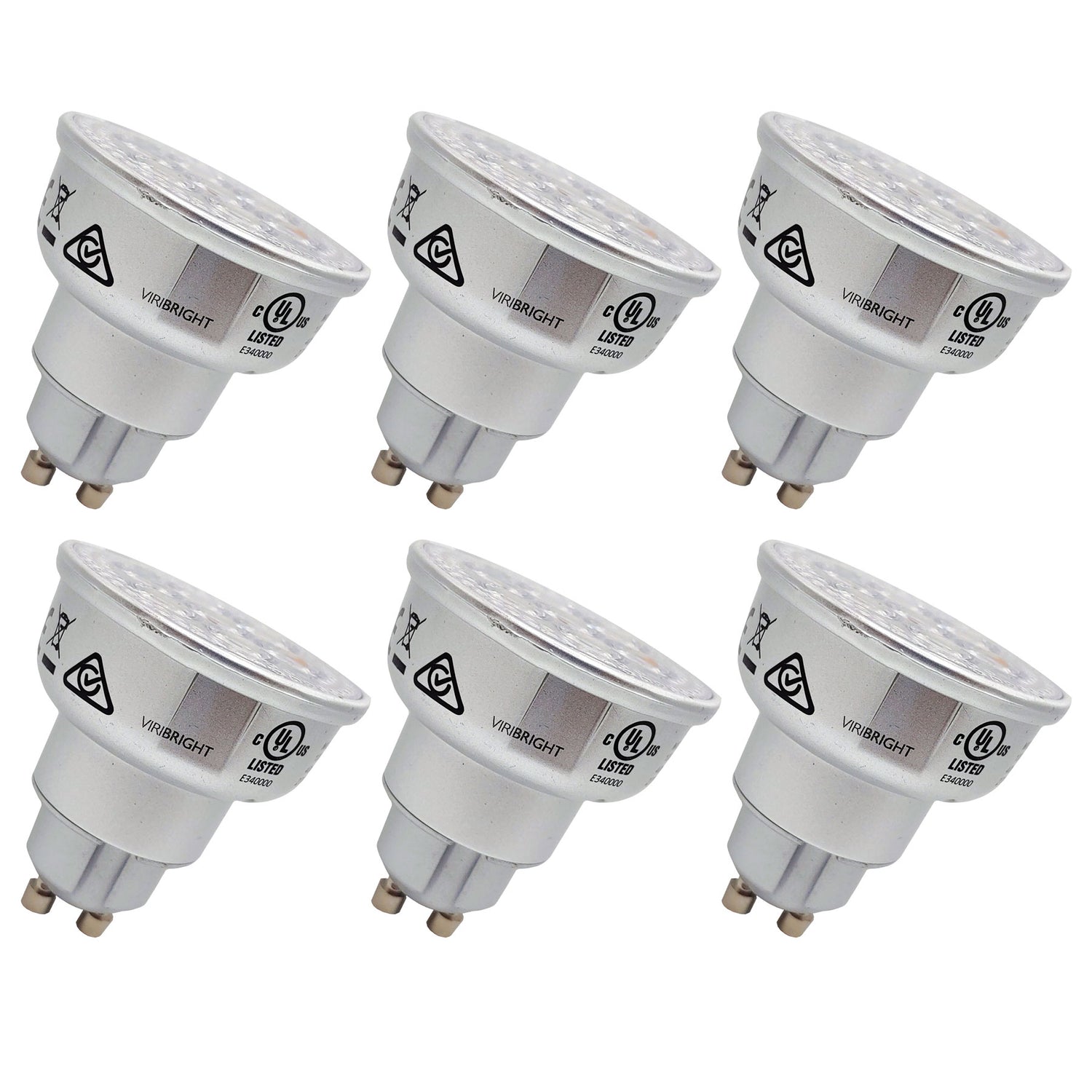 50-Watt Equivalent MR16 GU10 Dimmable LED Flood Light Bulb