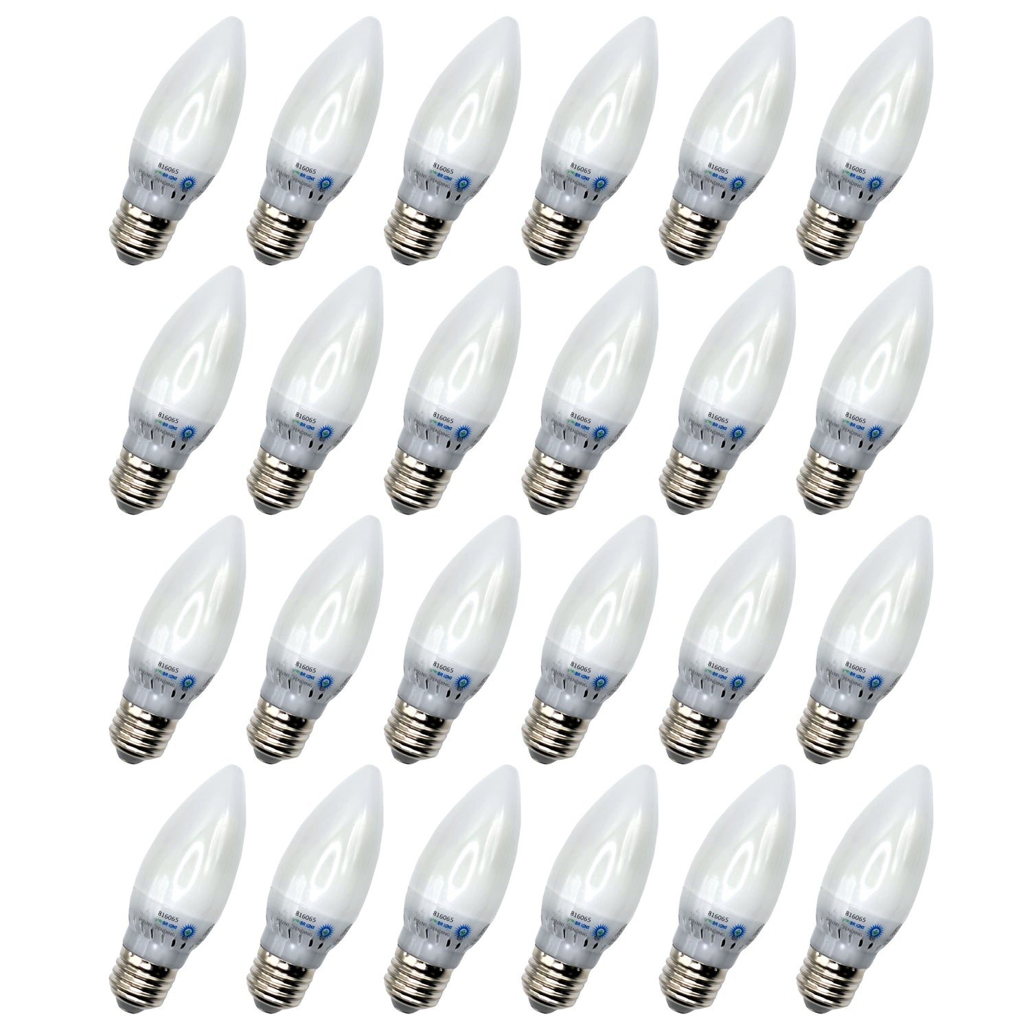 40-Watt Equivalent B11 E26 Frosted LED Light Bulb