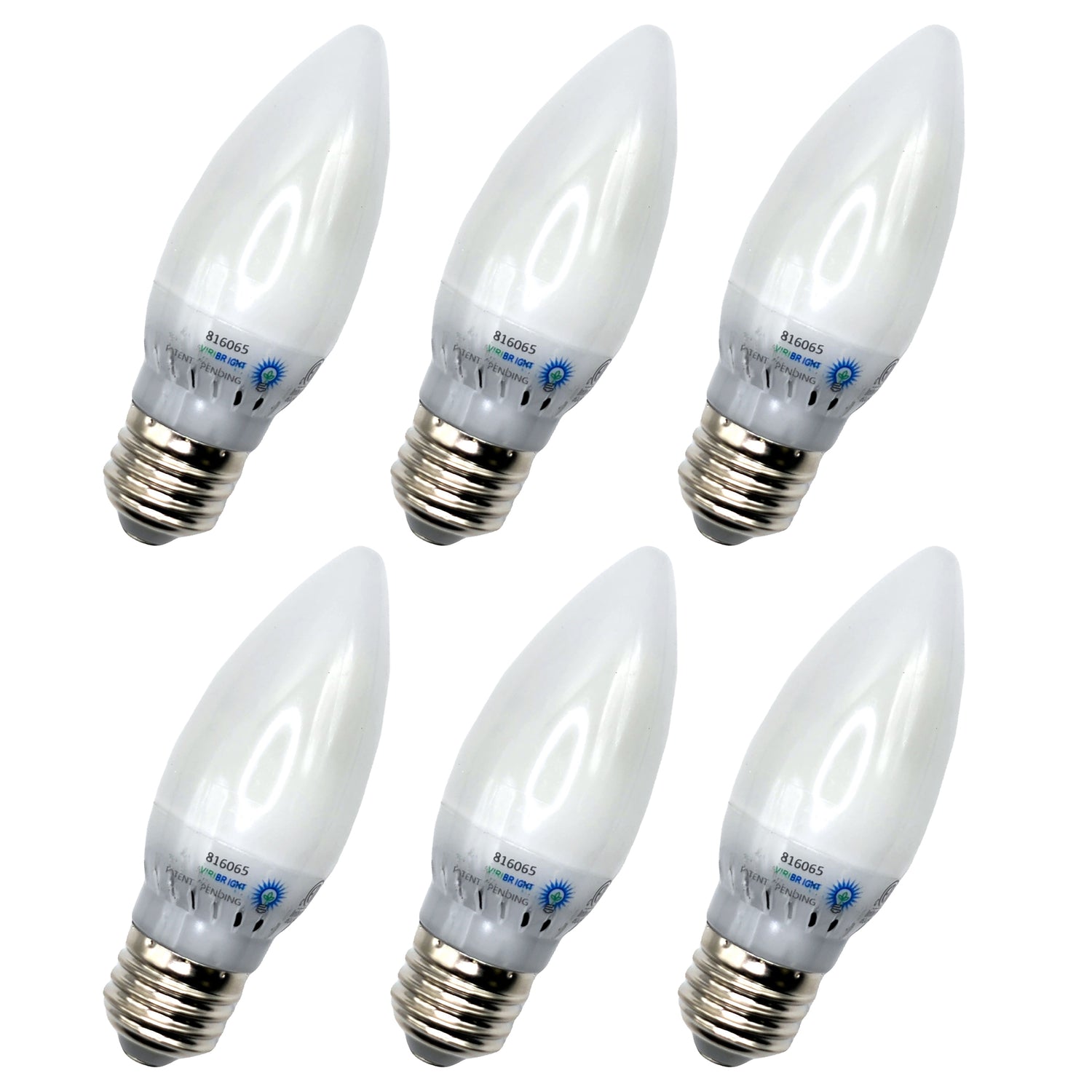 candelabra grow light bulbs Viribright® B11 LED Candelabra Bulb, 40-Watt EQ, 90+ CRI, Daylight 650 – VIRIBRIGHT®