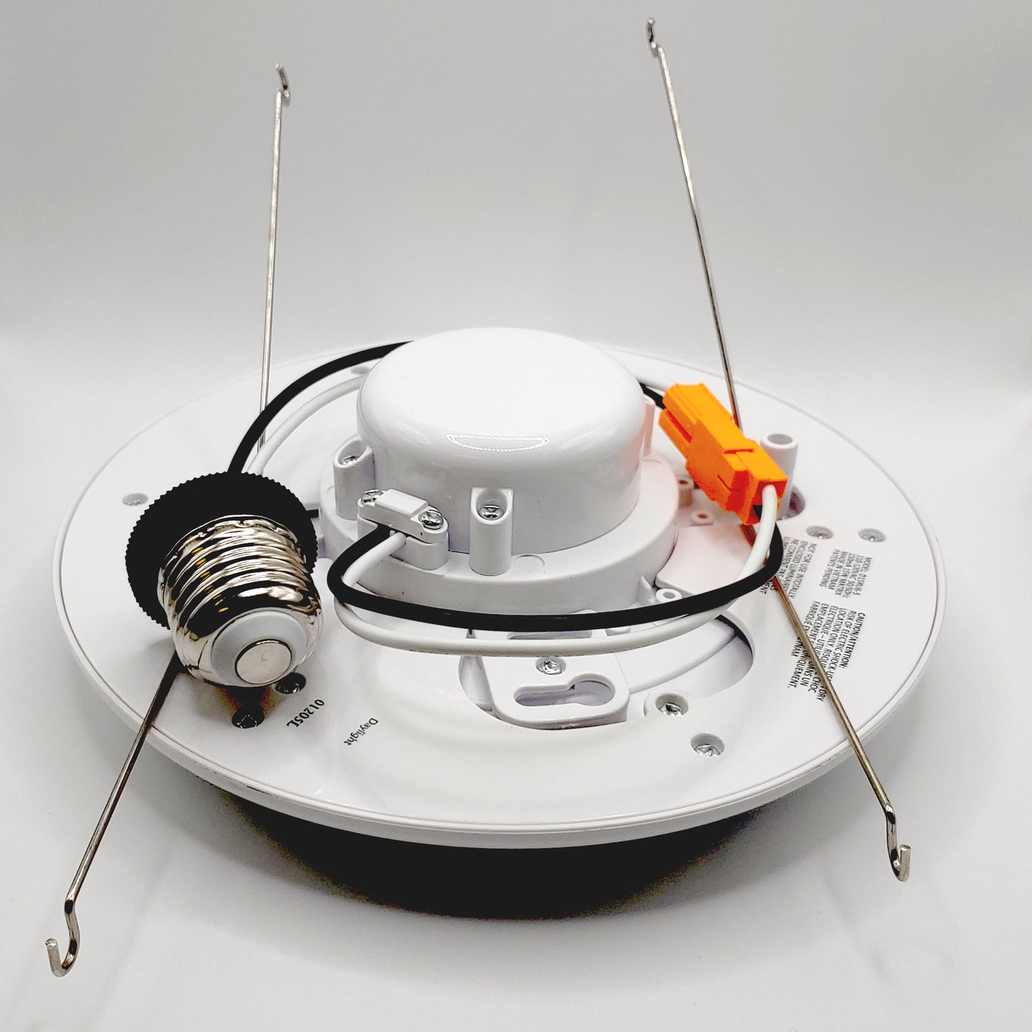 75-Watt Equivalent Universal 6in. 1000 Lumens LED Downlight Light Replacement Disc, Retrofit E26 Adapter Included