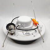 75-Watt Equivalent Universal 6in. 1000 Lumens LED Downlight Light Replacement Disc, Retrofit E26 Adapter Included